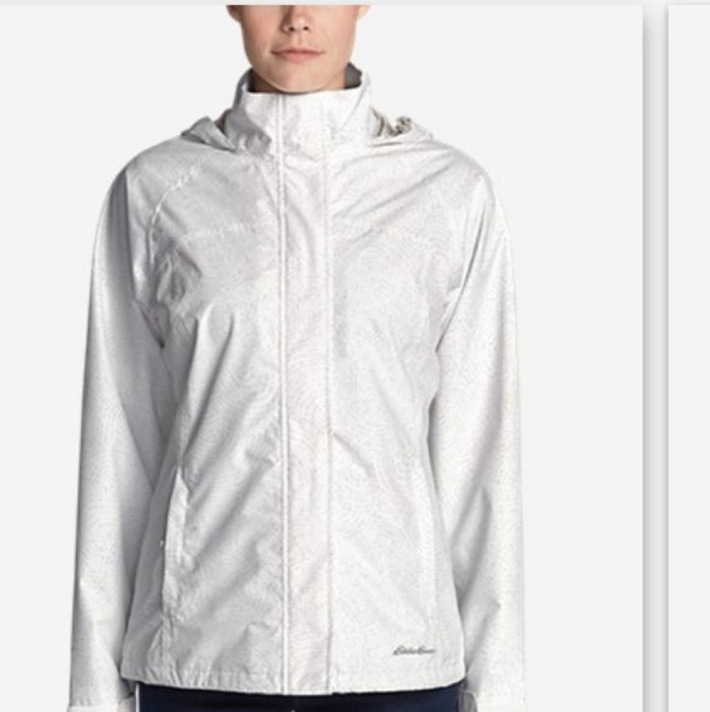Women's Rainfoil Packable Jacket- Cloud - image 1